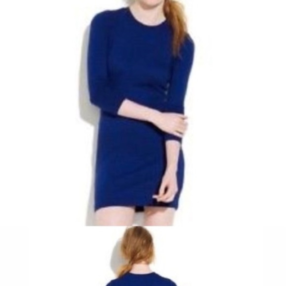 Madewell Hi-Line Nightbell Sweater Pencil Dress